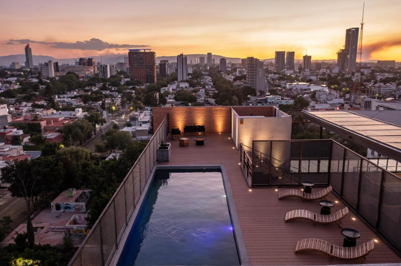 Tribeca Flat Witgdl Aparthotel Guadalajara Esterno foto